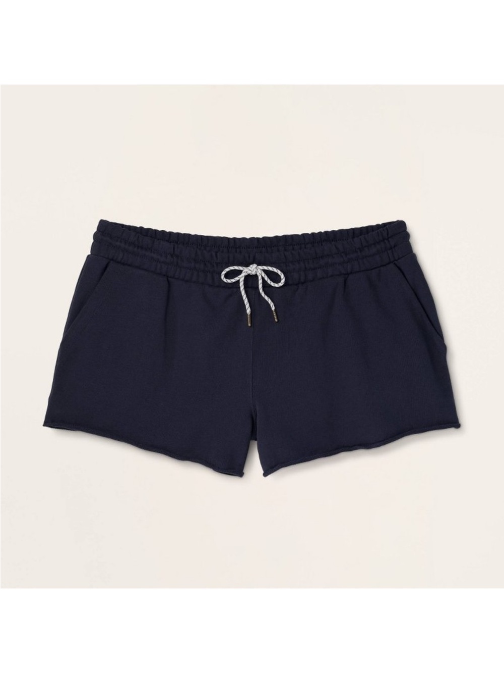 💗 Parke x Target Women's Mid-Rise Pull-On Sweatshorts - Navy Blue Size XS